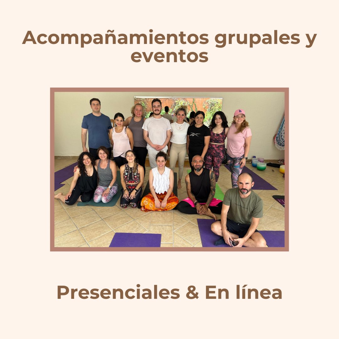 Acompañamientos grupales y eventos